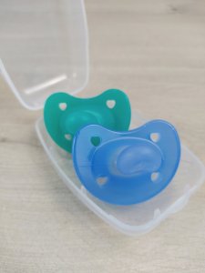 Chicco CHICCO-7308721-SMOCZEK PF SOFT BLUE 6-16M 2SZT 5