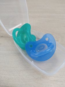 Chicco CHICCO-7308721-SMOCZEK PF SOFT BLUE 6-16M 2SZT 7