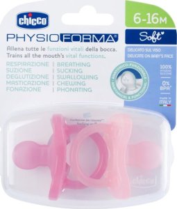 Chicco CHICCO-73008711 SMOCZEK PF SOFT PINK 6-16M 2SZT 2
