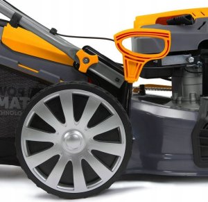 KOSIARKA SPALINOWA DO TRAWY Z NAPĘDEM 7KM 60L 51CM 8W1 + OLEJ KOSZ 4