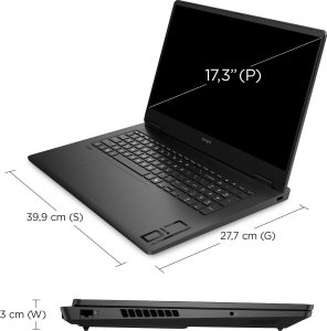 Laptop HP OMEN 17-db0006nw Ryzen 5 8645HS / 16 GB / 512 GB / W11 / RTX 4060 / 144 Hz (A7QM2EA) 6