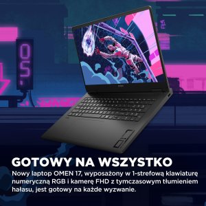 Laptop HP OMEN 17-db0006nw Ryzen 5 8645HS / 16 GB / 512 GB / W11 / RTX 4060 / 144 Hz (A7QM2EA) 10