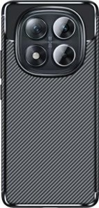 Etui Beline Carbon Armor Xiaomi Redmi     Note 14 Pro 5G czarny/black 1