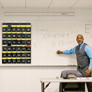 Numerowany Organizer na Smartfony Praktyczne Kieszonki na Telefony 36 3