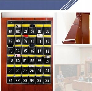 Numerowany Organizer na Smartfony Praktyczne Kieszonki na Telefony 36 4