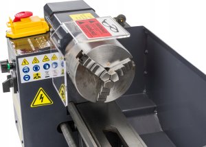 MINI TOKARKA STOŁOWA DO METALU DREWNA OBRABIARKA 0-2500 obr./min +AKCESORIA 10