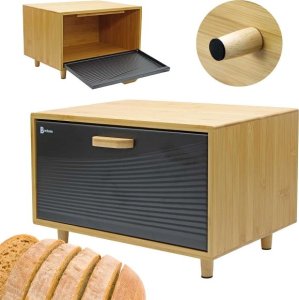 CHLEBAK POJEMNIK BAMBUSOWY NA PIECZYWO 4252 1