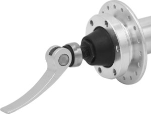 Piasta tylna Joytech JY-D242DSE, 36H, wolnobieg, hamulec tarczowy, QR, srebrna 3