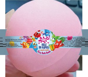 CHLAPU CHLAP Bath Bomb Kula musująca do kąpieli o zapachu wanilii 180 g 1