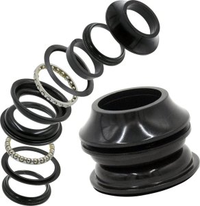 Stery pół-zintegrowane VP-Z104PE 1-1/8" ZS44/ZS44, czarne 1