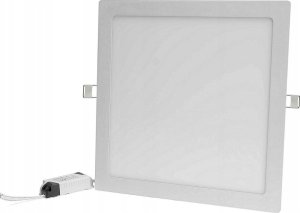 PANEL LED PODTYNKOWY PLAFON SUFITOWY KWADRAT 24W B.ZIMNA 1