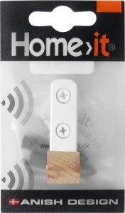 Lille knag i bøg - hvid 3