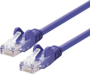 LOGON TCU55U075P kabel sieciowy Fioletowy 7,5 m Cat5e U/UTP (UTP) 1