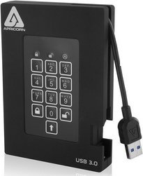 Apricorn Aegis Padlock Fortress 256 GB USB 3.2 Gen 1 (3.1 Gen 1) Czarny 1
