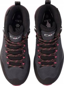 Buty trekkingowe męskie CMP Vertyx Mid WP 3Q17286-71UT Czarne 41 4