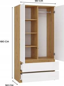 Szafa Malwa SS-90 ARTISAN BIEL 7