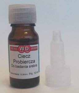 CIECZ PROBIERCZA 10ml DO SREBRA - 1