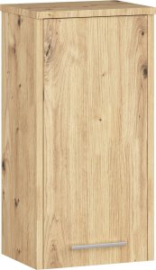 Szafka łazienkowa wisząca FIN W 30 cm - dąb artisan - 1 drzwi 1
