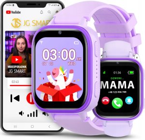 Smartwatch Dla Dziecka Dziecięcy Zegarek Telefon SIM Gry Nauka Aparat Bajki 3