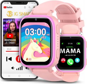 Smartwatch Dla Dziecka Dziecięcy Zegarek Telefon SIM Gry Nauka Aparat Bajki 4