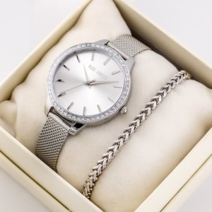 KOMPLET PREZENTOWY DAMSKI PAUL LORENS - Zegarek + bransoletka (zg545f) 2