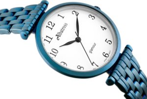 ZEGAREK DAMSKI ALBATROSS Glamour ABBB97 (za537d) blue/white 3