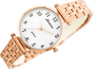 Zegarek Albatross ZEGAREK DAMSKI ALBATROSS Glamour ABBB97 (za537c) rose gold/white 2
