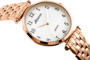 Zegarek Albatross ZEGAREK DAMSKI ALBATROSS Glamour ABBB97 (za537c) rose gold/white 3