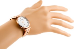 Zegarek Albatross ZEGAREK DAMSKI ALBATROSS Glamour ABBB97 (za537c) rose gold/white 5