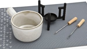 Zestaw do fondue 450 ml Excellent 4 elementy 3