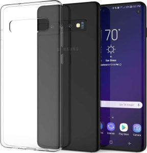 Mocco Ultra Back Case 0.3 mm Silicone Case for Samsung G973 Galaxy S10 Transparent 1