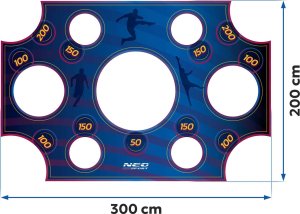 NeoSport Mata celnościowa do bramek  300 x 200 cm 4