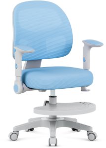 Krzesło biurowe MarkAdler Junior 5.0 Niebieskie 2