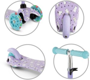 Hulajnoga Kidwell Uno Fioletowy (HUBAUNO02A2) 3