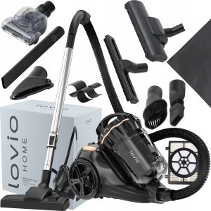 Odkurzacz bezworkowy cyklonowy HEPA Cichy Mocny Kompaktowy 15w1 LOVIO 2