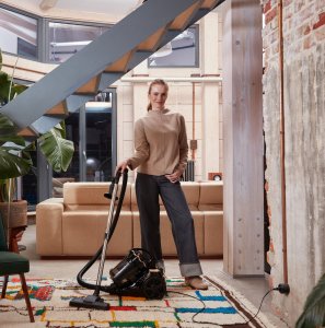 Odkurzacz bezworkowy cyklonowy HEPA Cichy Mocny Kompaktowy 15w1 LOVIO 25