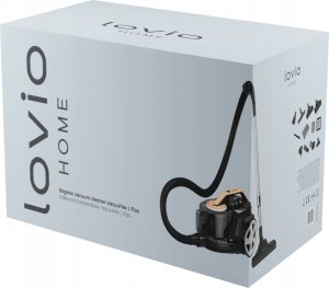 Odkurzacz bezworkowy cyklonowy Domowy HEPA Cichy Mocny 15w1 LOVIO 16