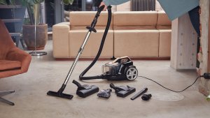 Odkurzacz bezworkowy cyklonowy Domowy HEPA Cichy Mocny 15w1 LOVIO 4