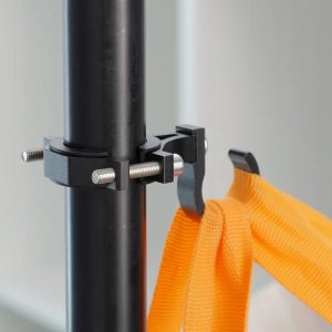 Hak uchwyt na zakupy do roweru / hulajnogi aluminiowy FS366-004 czarny 2