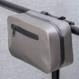 Torba na rower / hulajnogę na kierownicę wodoodporna z zamkiem FSBFB-674 niebieska 2