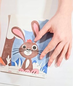 Piaskowe malowanki - wielkanocny zajączek 30624 10