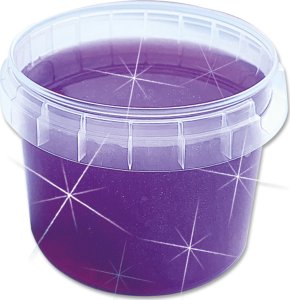 SES SES Slime fioletowy brokat 140g 15044 50440 2