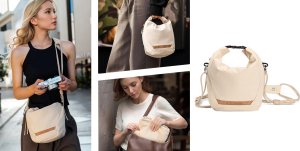 Torba K&F Concept Urban Wander Sling U11 Torba fotograficzna 5 L beżowa 8