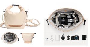 Torba K&F Concept Urban Wander Sling U11 Torba fotograficzna 5 L beżowa 9