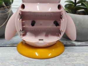 Budzik Perfect BB152 dziecięcy pingwin różowy . 4