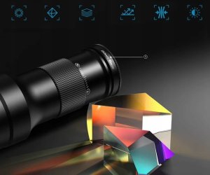 Zestaw Obiektywów APEXEL 2w1 Obiektyw TELE 6x + Makro 150mm do Telefonu / APL-TM6 5