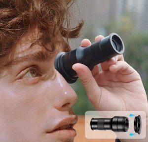 Zestaw Obiektywów APEXEL 2w1 Obiektyw TELE 6x + Makro 150mm do Telefonu / APL-TM6 10