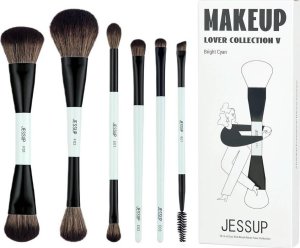 Duo-End Brush zestaw pędzli do makijażu T501 6szt. 1