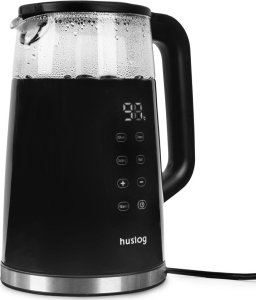 Huslog Czajnik z panelem dotykowym 1,7l | szklany | czarny 2