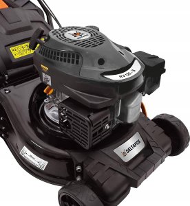 Kosiarka spalinowa DELTAFOX z napędem 42cm Kosz 4